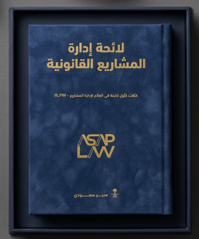 لائحة إدارة المشاريع القانونية — نسخة فاخرة